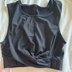 Like New Fabletics Twist Crop Top